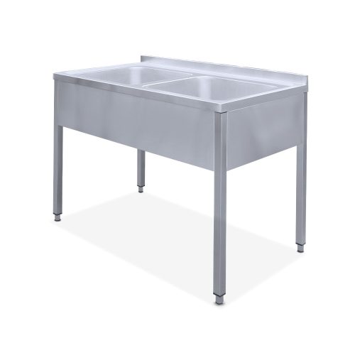 Kétmedencés mosogató - 700x700x300 mm