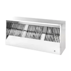 Abzugshaube mit Frontblende - 240x70x45 cm