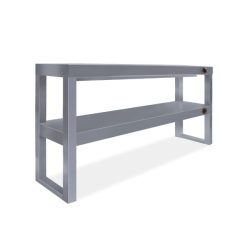   Kétszintes átadó polc infrakerámiás hőhíd 2 fütőtt polccal