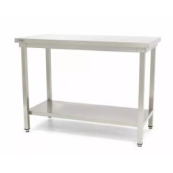   Rozsdamentes Munkaasztalok - Maxima munkaasztal alsó polccal, 1200x700x850 mm