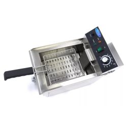   Asztali ipari olajsütő - MAXIMA Leeresztő Csappal 10 Literes