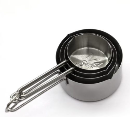 Mérőpohár készlet - 60, 80, 125 és 250 ml-es kiszerelésben