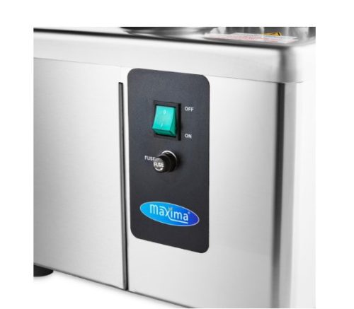 Pohár polírozó gép - Maxima 8 kefés 