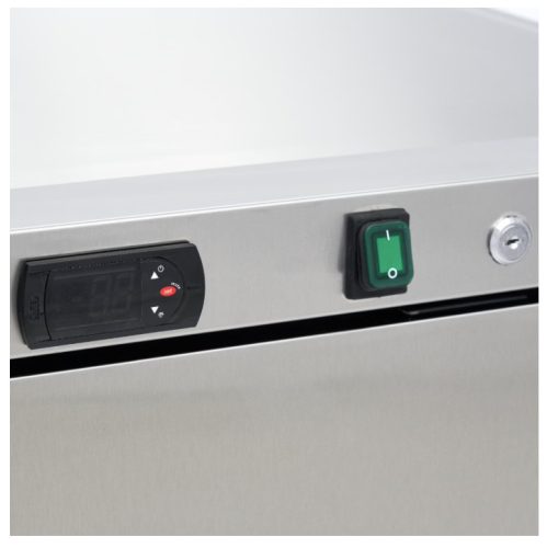 Ipari hűtőszekrény - Maxima 200 literes rozsdamentes