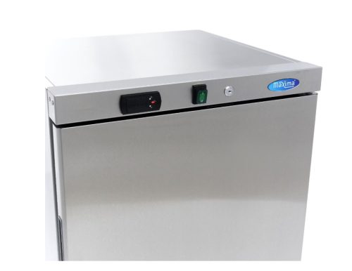 Ipari fagyasztószekrény - Maxima 200 literes rozsdamentes