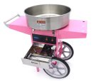 Vattacukor készítő gép – Ø 52cm – Rózsaszín – Kocsival