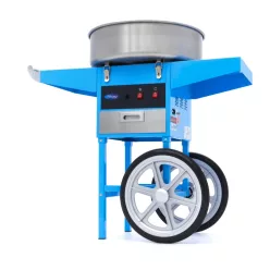   Zuckerwattemaschine – Maxima Ø 52cm – Blau – mit Wagen