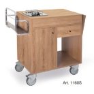 Kocsik - Metalcarrelli fa flambírozó kocsi