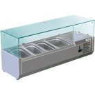Feltéthűtő - Forcar pizza,GN1/3 edényekhez