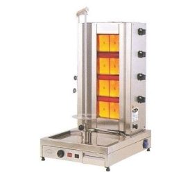 Gázüzemű Gyros sütő - Ozti 4