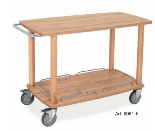 Kocsik - Metalcarrelli fa szerviz kocsi több színben