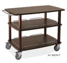 Kocsik - Metalcarrelli fa szerviz kocsi több színben