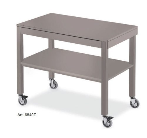 Kocsik - Metalcarrelli fa szerviz kocsi, több színben