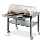 Kocsik - Metalcarrelli fa szerviz kocsi, több színben