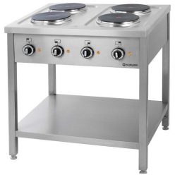   Villanytűzhely - 4 főzőlapos elektromos, alul nyitott, főzősorba illeszthető