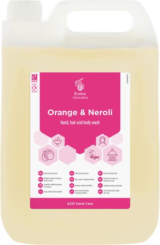 Evans tisztitószer - Orange & Neroli kézmosószer 500ml