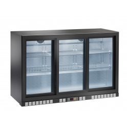 Bárhűtő - AMITEK AK301BB tripla üvegajtós