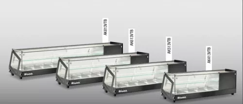 Tapas-Kühlvitrine - AMITEK AK513VTB