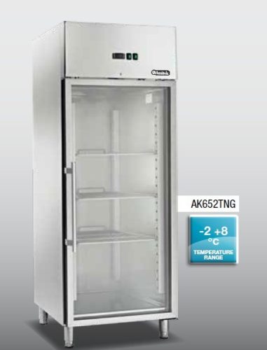 Ipari hűtőszekrény - AMITEK AK652TN GN 2/1