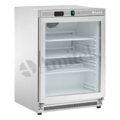 Üvegajtós hűtő - Amitek AKM200RGSS 140 literes
