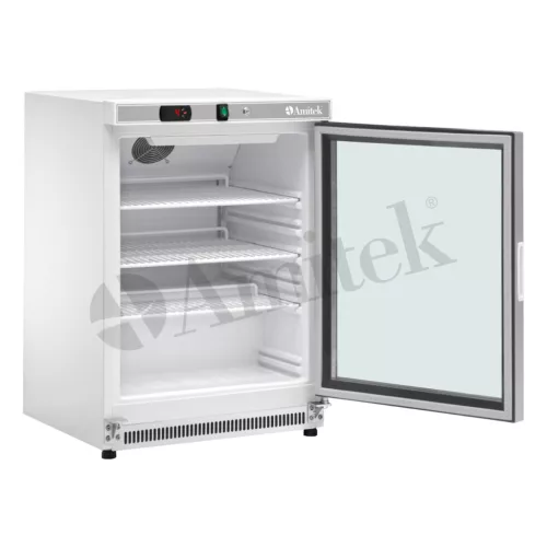 Üvegajtós hűtő - Amitek AKM200RG 140 literes