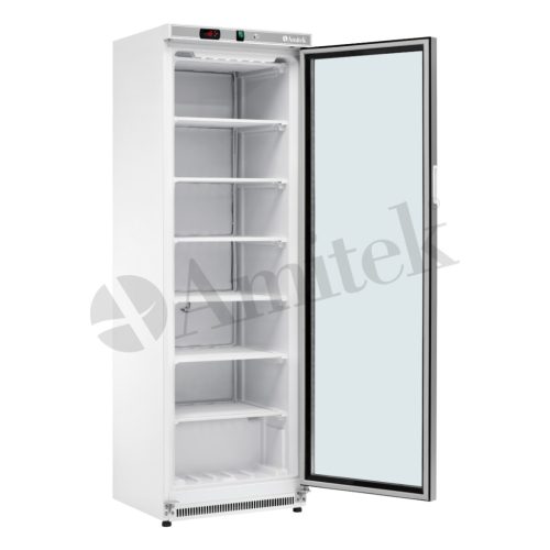 Üvegajtós fagyasztószekrény - Amitek AKM400FG 360 literes