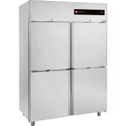   Ipari hűtőszekrény - Berto's CAB1400TN4P 3 ajtós, osztott