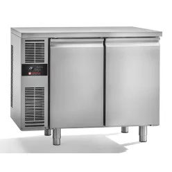   Mélyhűtött munkaasztalok - Berto's COUSM116BTP keskeny, 2 ajtós
