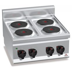   Villanytűzhely - Berto's E6P4B 2 égőfejes, elektromos