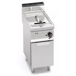   Elektromos üzemű ipari olajsütő - Berto's E7F18-4M, 18 literes
