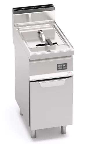 Elektromos üzemű ipari olajsütő - Berto's E7F18-4M, 18 literes