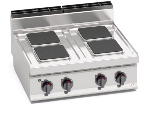 Villanytűzhely - Berto's E7PQ4B elektromos, 4 főzőlappal