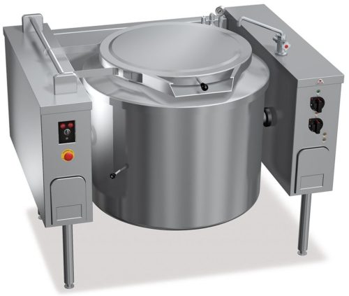 Elektromos üzemű főzőüst - BERTO's E9P20IR 200 literes, billenthető