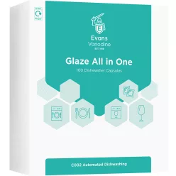 EVANS Reinigungsmittel - Glaze 4in1 120 Tabletten