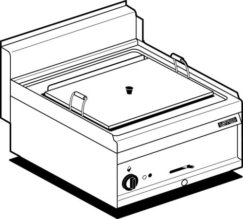 Asztali ipari olajsütő - Lotus FP-6ET elektromos 23 liter