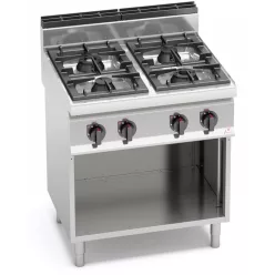 Ipari gáztűzhely - Berto's G7F4MP 4 égőfejes