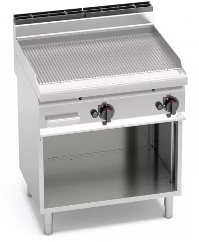 Szabadonálló rostlap - Berto's G7FL8M-2 gázüzemű, álló, dupla