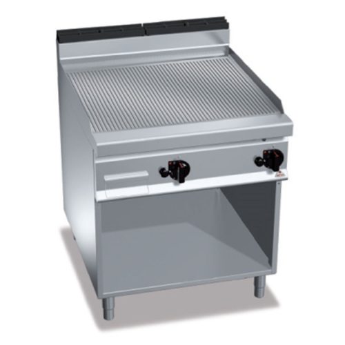 Szabadonálló rostlap - BERTO's G9FL8M-2 gázüzemű sima felületű