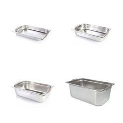 Gn edény - Gastronorm 1/1 füles edény