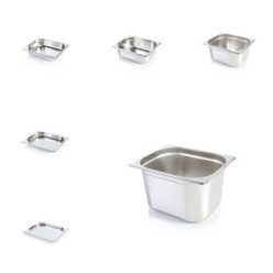 Gn edény - Gastronorm 1/2 edény