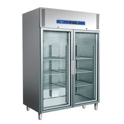 Ipari fagyasztószekrény - 1400 literes üvegajtós