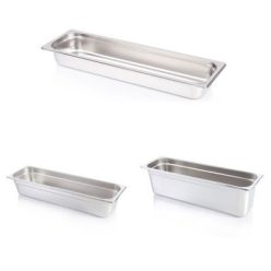 Gn edény - Gastronorm 2/4 edény