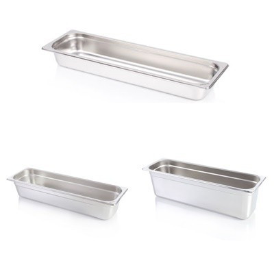 Gn edény - Gastronorm 2/4 edény