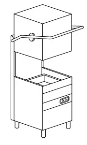 Haubenspülmaschine - Dihr HT10L