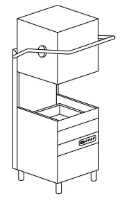Haubenspülmaschine - DIHR HT10