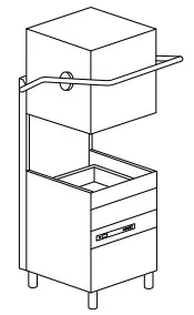 Haubenspülmaschine - Dihr HT11 T