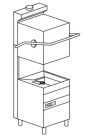 Kalapos mosogatógép - Dihr HT 14 Optima HR Lift H+