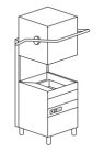 Kalapos mosogatógép - Dihr HT 14 Optima Lift