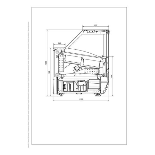 Fagylaltpult - K1 MAGNUM 12 tégelyes