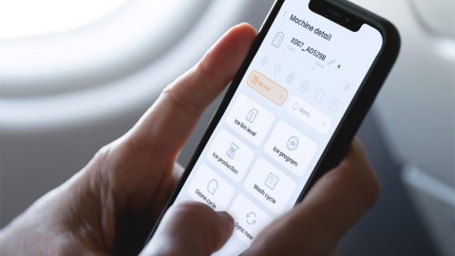 Ipari jéggép - Icematic K80A léghűtéses kivitel, Coco széria